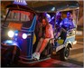 20180413_LGP5121 Girls in a tuk-tuk, Songkran - Chiang Mai, Thailand