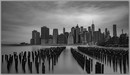 DSC_4875 Manhattan Skyline from pier pylons - Brooklyn, NY
